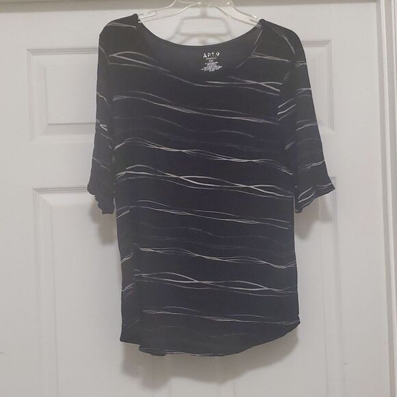 Loach Black and brown Women's top - Picture 1 of 6